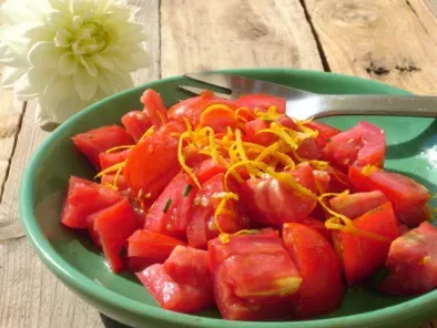 Mittelmeerküche: Provenzalischer Tomatensalat à l'Orange