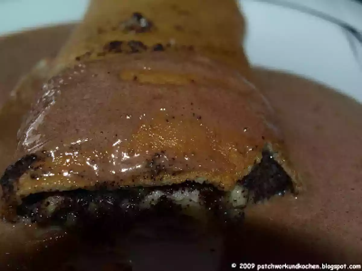 Mohn-Apfelpalatschinken mit Ahornsirup - foto 3