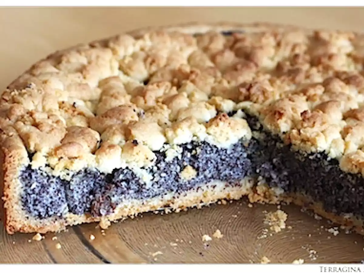 Mohn-Pudding-Streusel-Kuchen