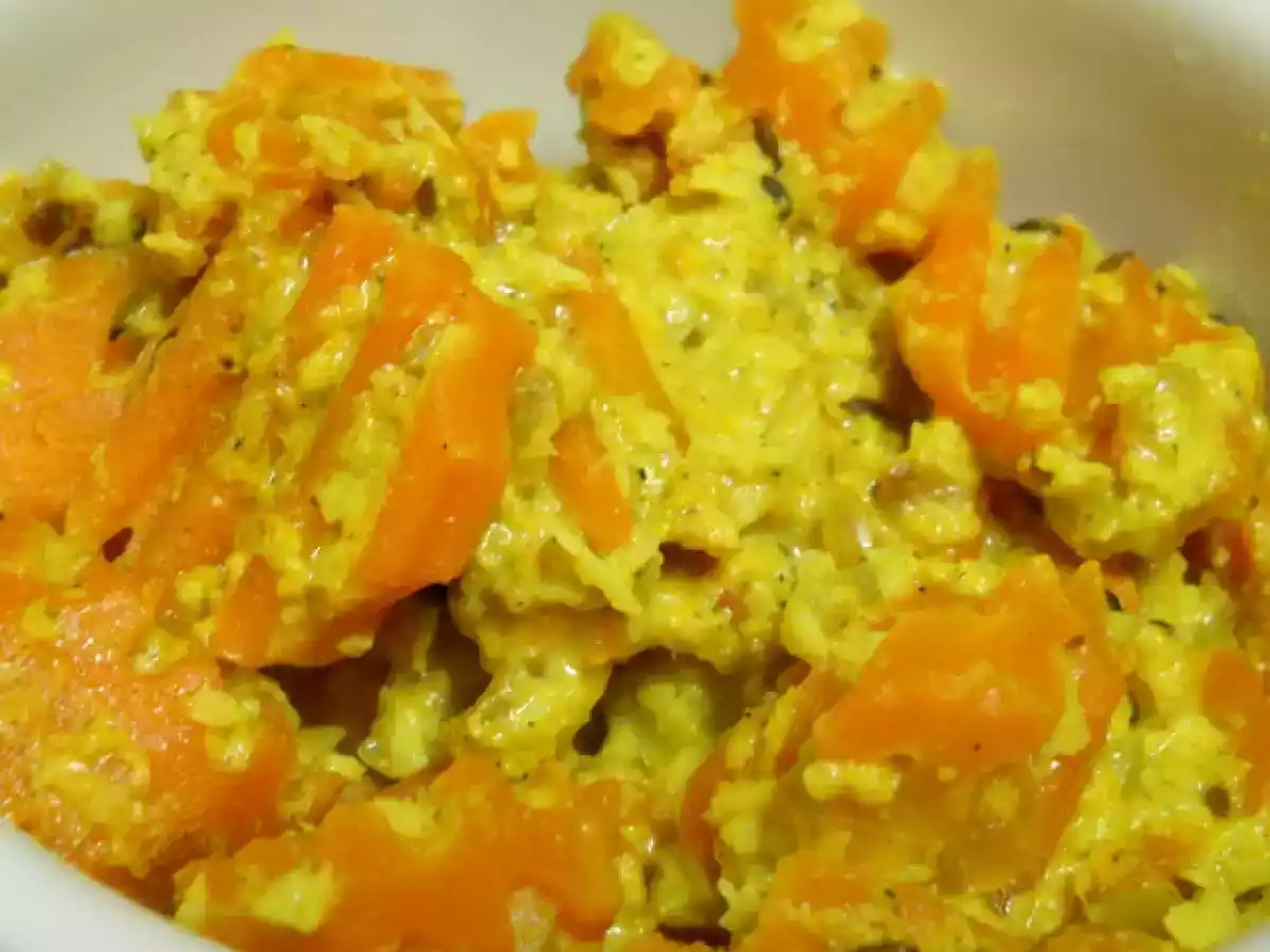 Möhren-Gemüse-Indischer Art