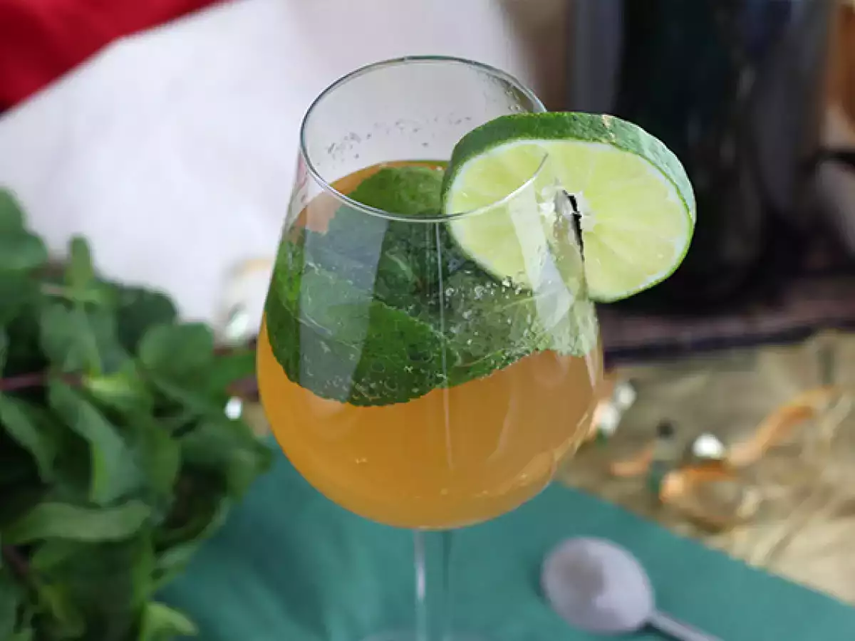 Mojito royal mit Champagner - foto 2