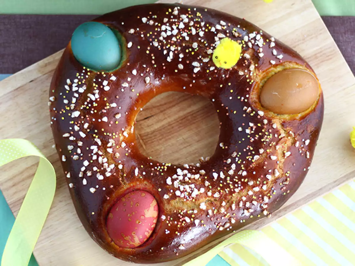 Mouna – traditionelles Oster-Brioche - foto 2