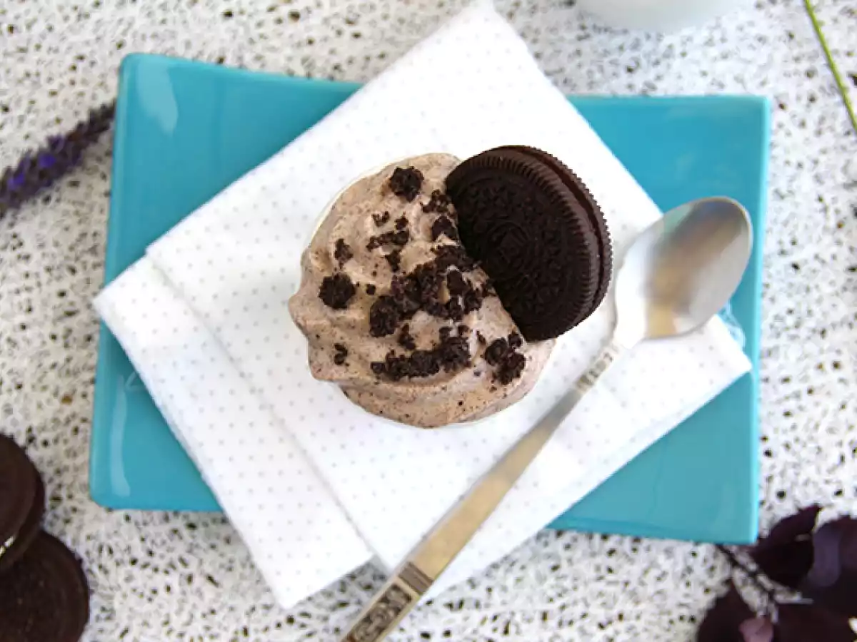 Mousse mit Oreo-Keksen - foto 4