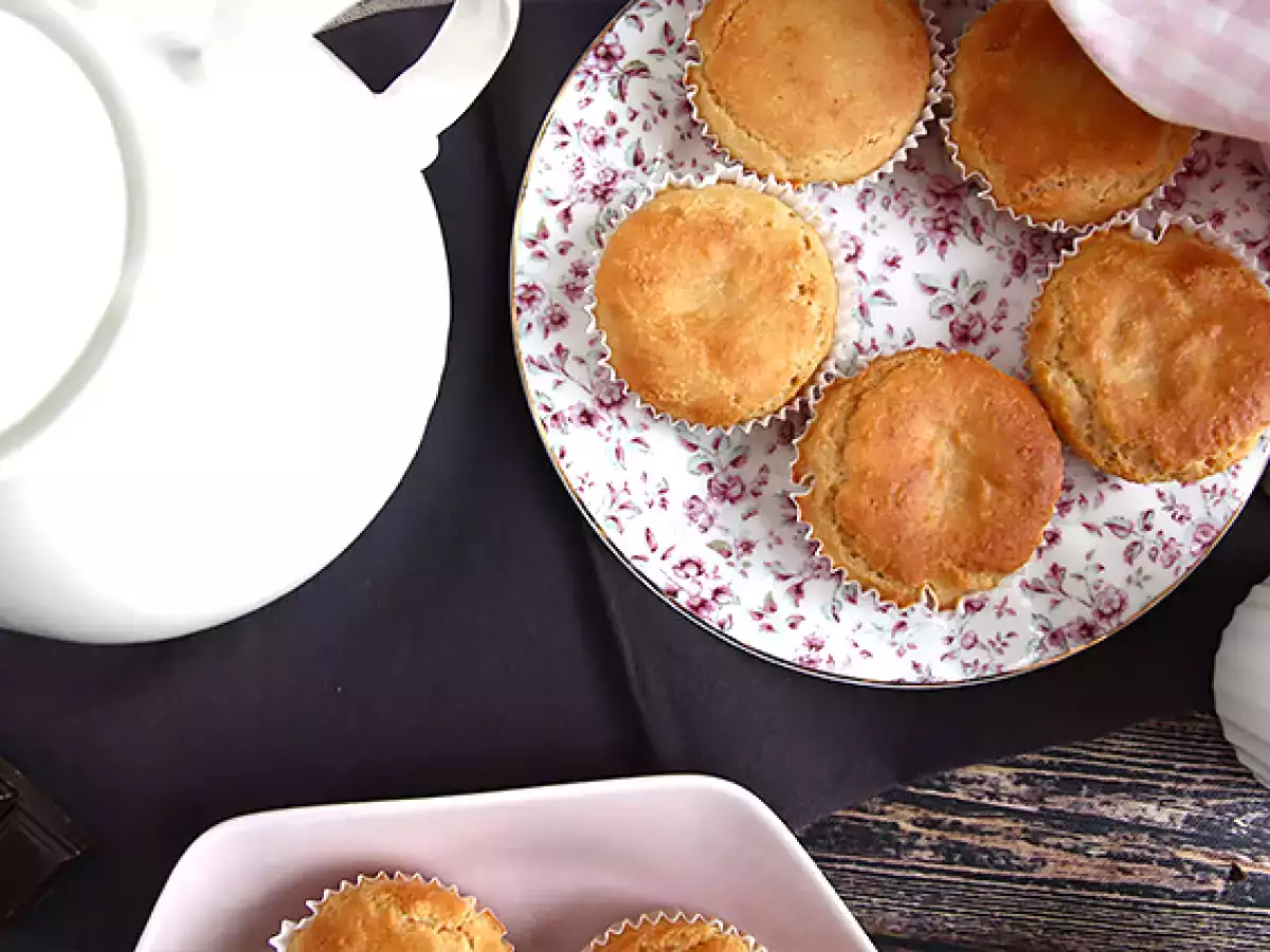 Muffins mit Schokoherz – Vegan und glutenfrei - foto 3