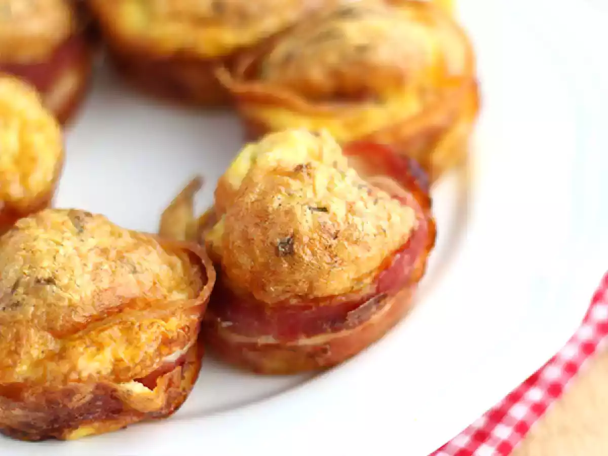Muffins mit Speck - foto 2