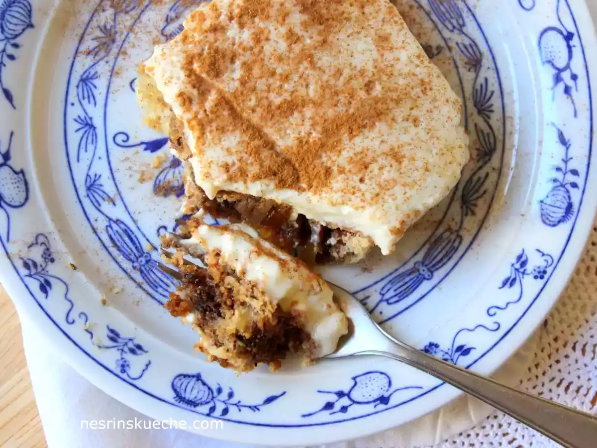 Muhallebili İncirli Kek