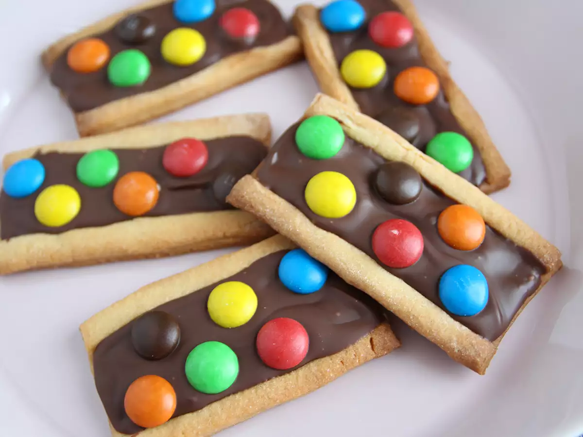 Mürbeteigkekse mit M&M's - foto 2