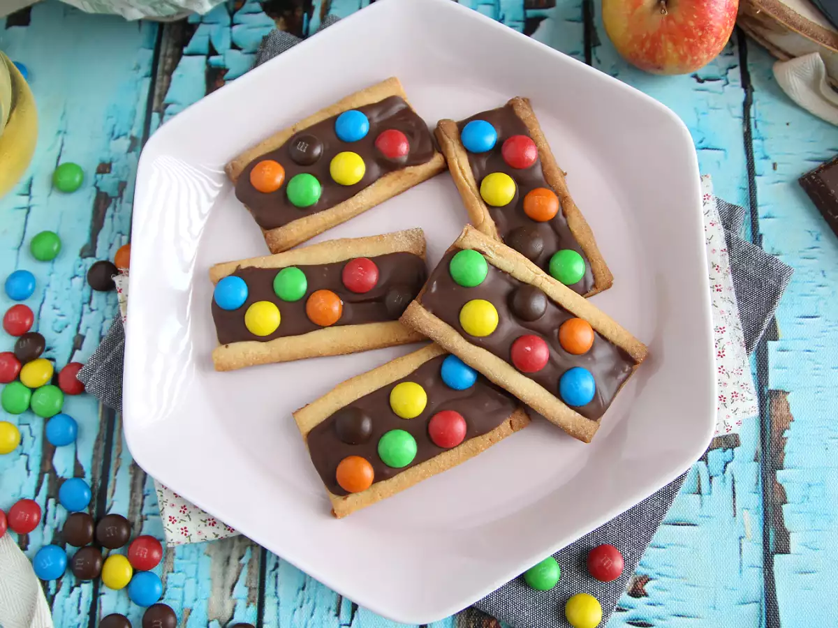 Mürbeteigkekse mit M&M's - foto 3