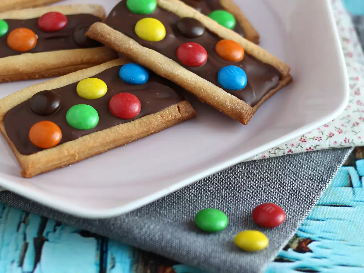 Mürbeteigkekse mit M&M's - foto 4