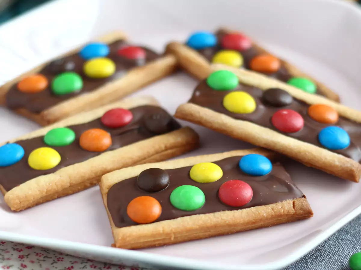 Mürbeteigkekse mit M&M's - foto 5