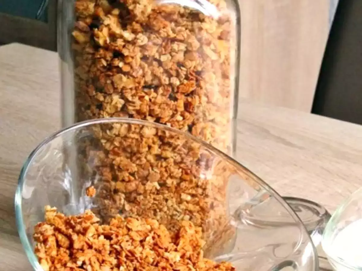 Müsli mit Dinkelflocken