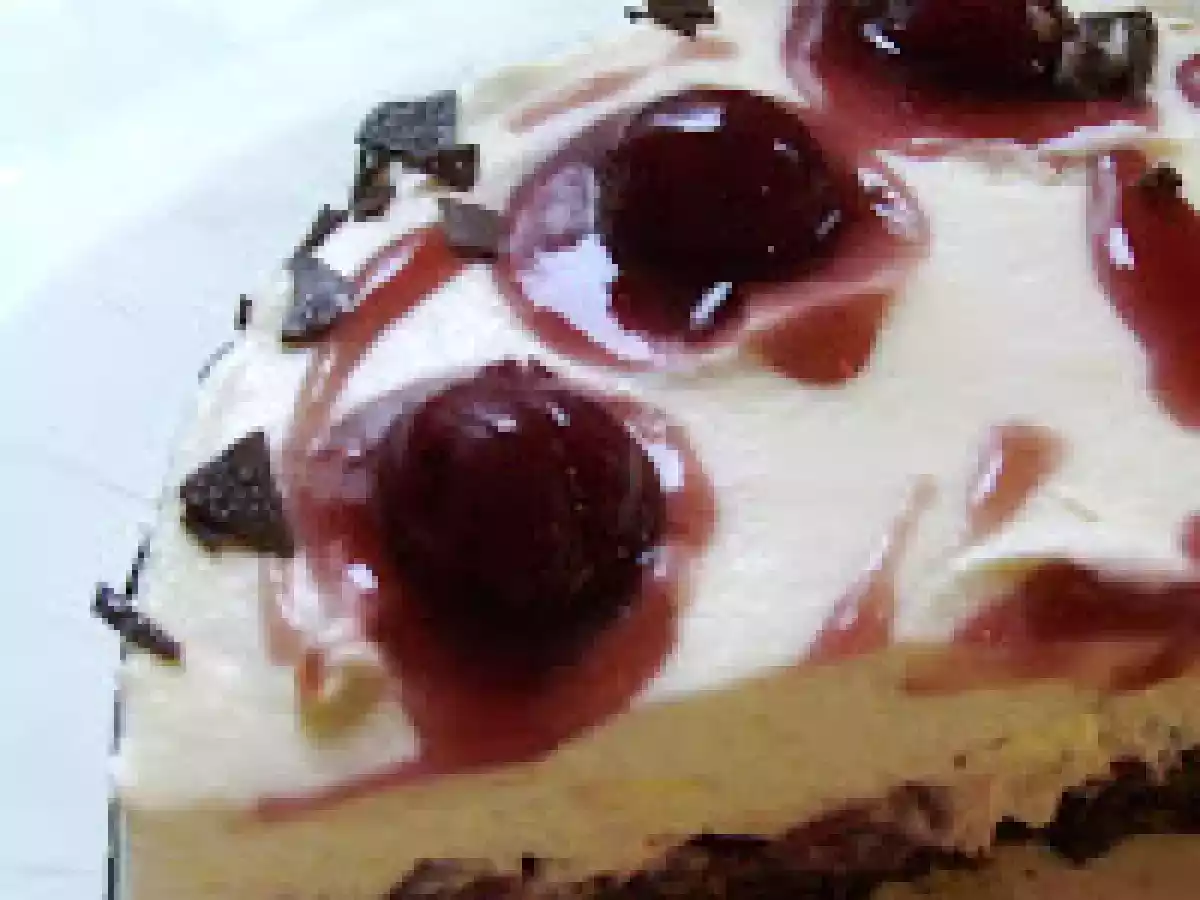 Nachgebacken: Pumpernickeltorte mit Kirschen - Das Rezept