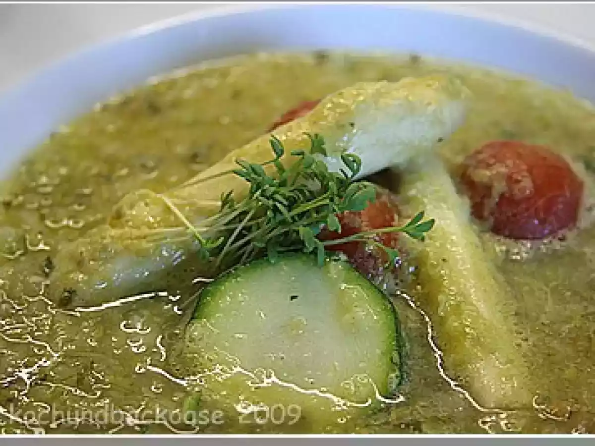 Nachgekocht ? Eine Suppe macht die Runde ? ZucchiniKartoffelSuppe ?