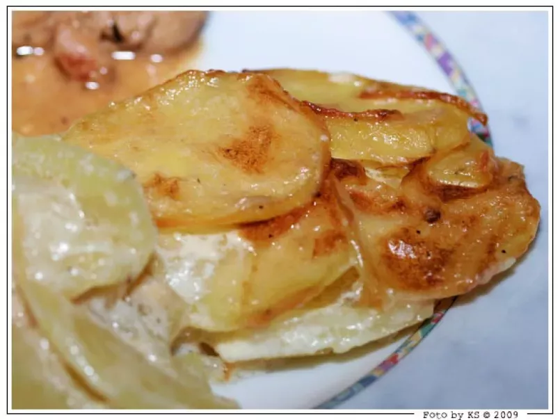 Nachgekocht: Kartoffel-Zwiebel-Gratin, foto 1