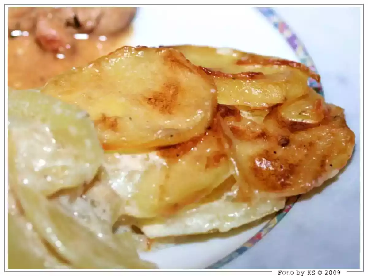 Nachgekocht: Kartoffel-Zwiebel-Gratin