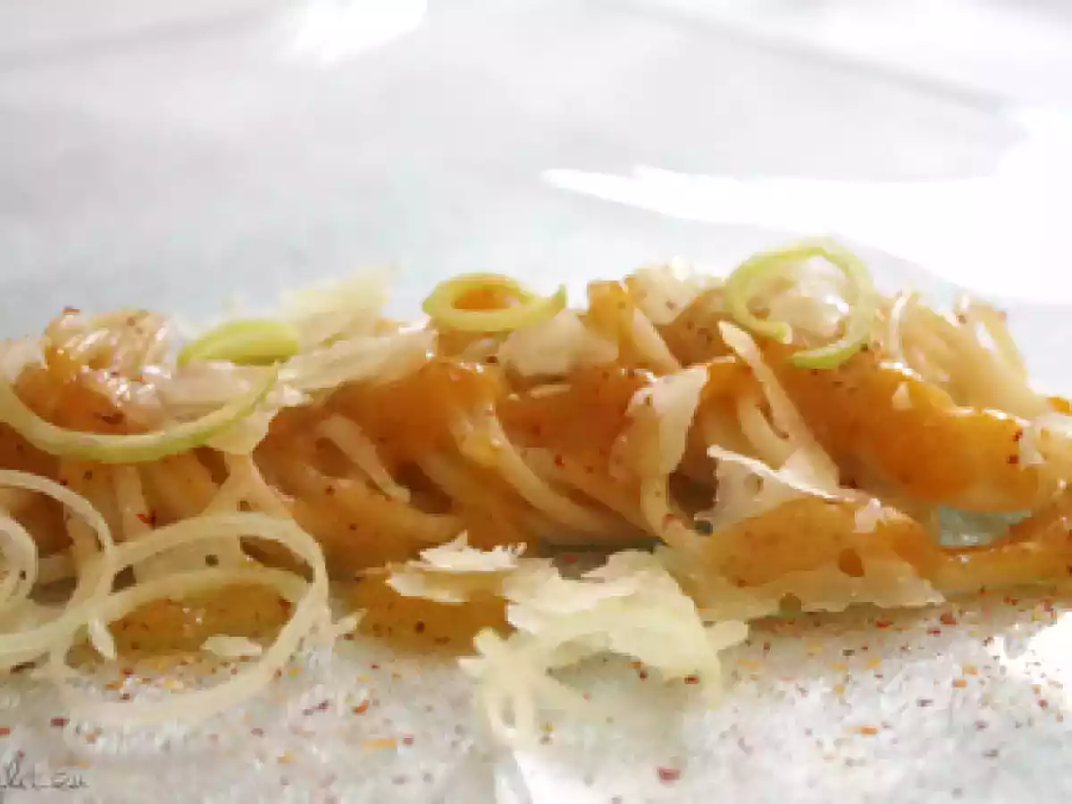 Nachgekocht: Tränenreiche Spaghetti oder Nudeln mit Kaki