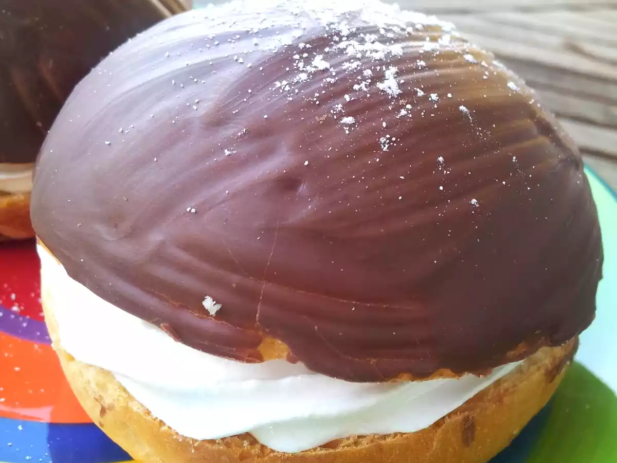 Neuinterpretation von Mohrenkopf Brötchen