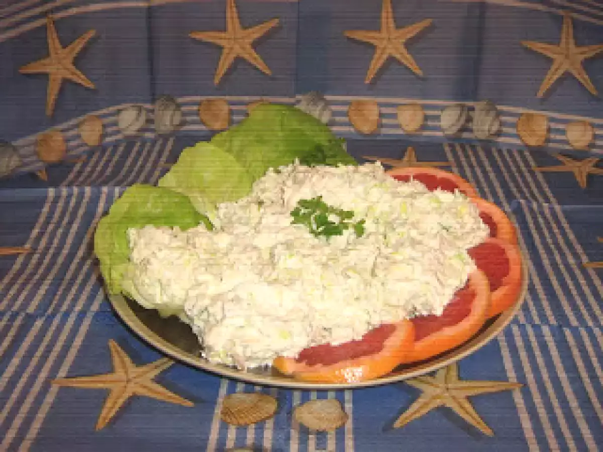 New Year's Caesar Salad with turkey