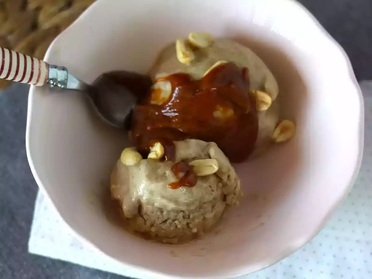 Nice cream banana, veganes Eis mit Bananen! Ohne Eismaschine - foto 4