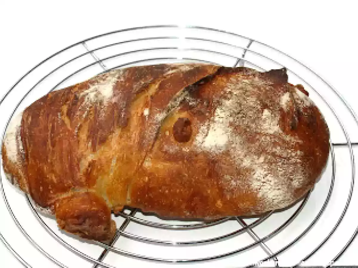 No knead bread ein Genuß