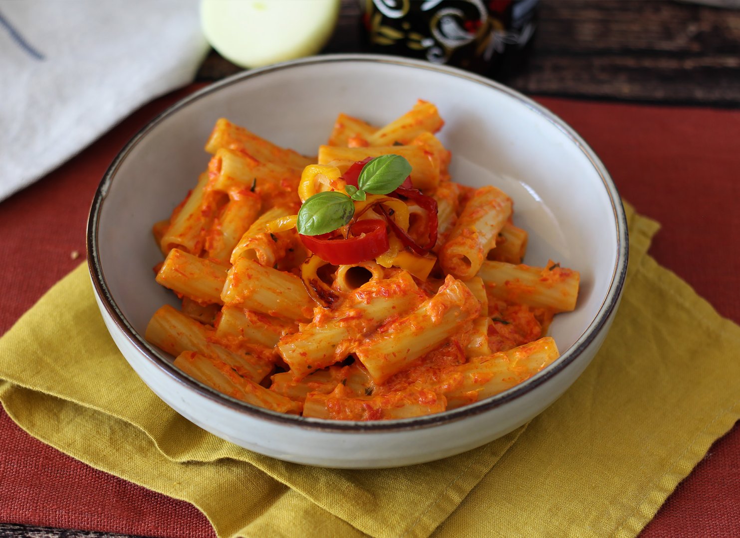 Rezept für nudeln mit paprika und philadelphia Rezept für nudeln mit paprika und philadelphia