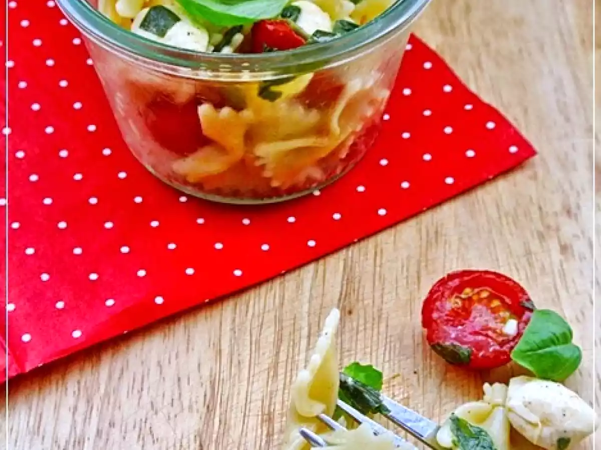 Nudelsalat Caprese