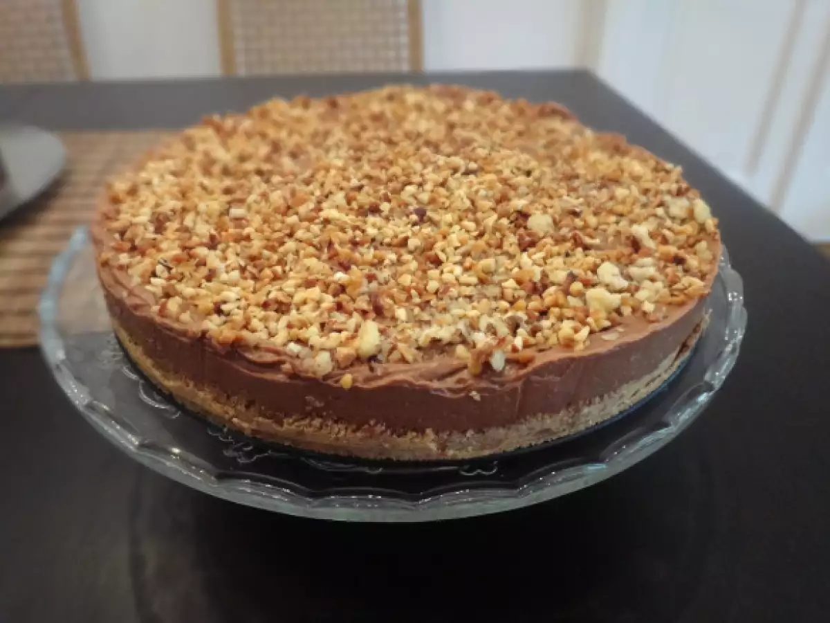 Nutella cheese cake
