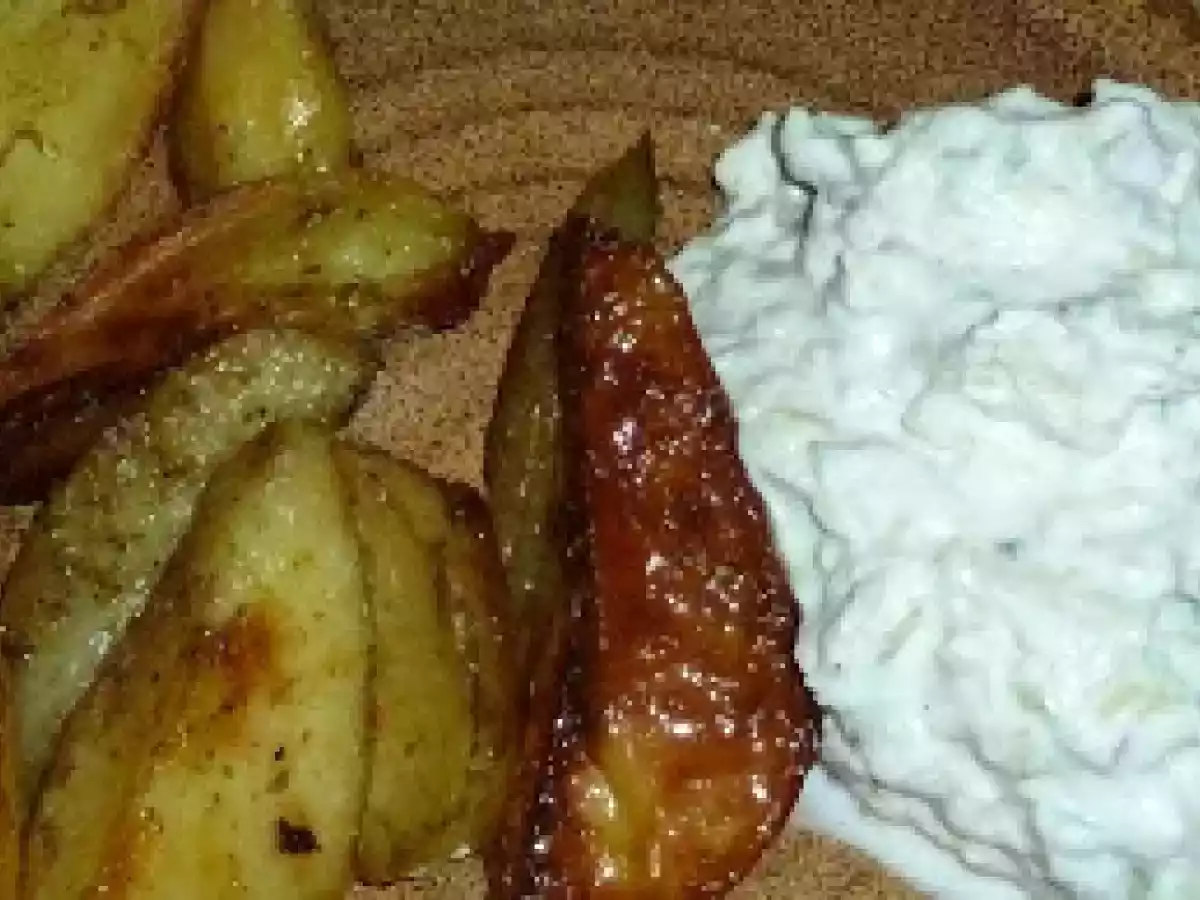 Ofenkartoffeln mit Zaziki