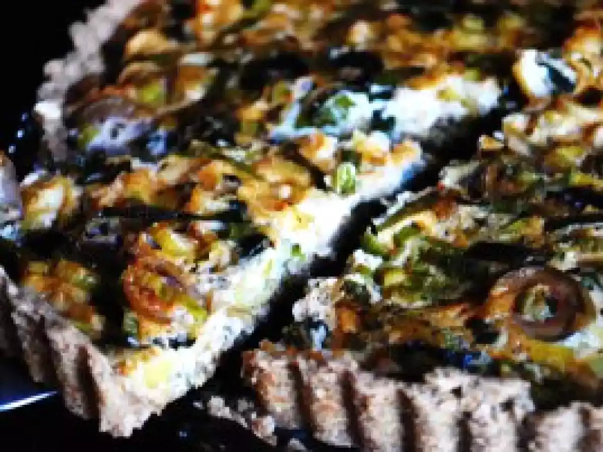 Oliven-lauch-quiche
