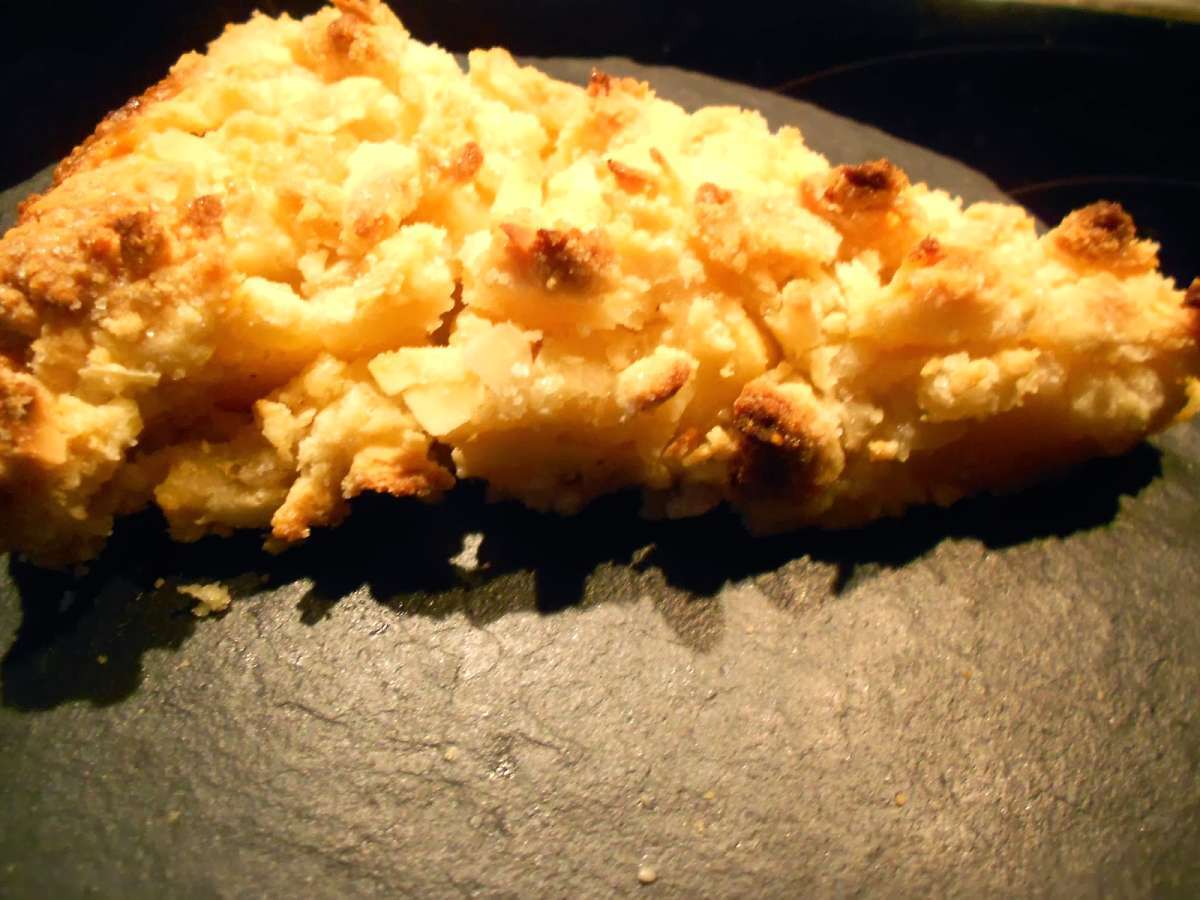 Oma's apfelstreuselkuchen rezept mit mandeln & schmand Oma's apfelstreuselkuchen rezept mit mandeln & schmand