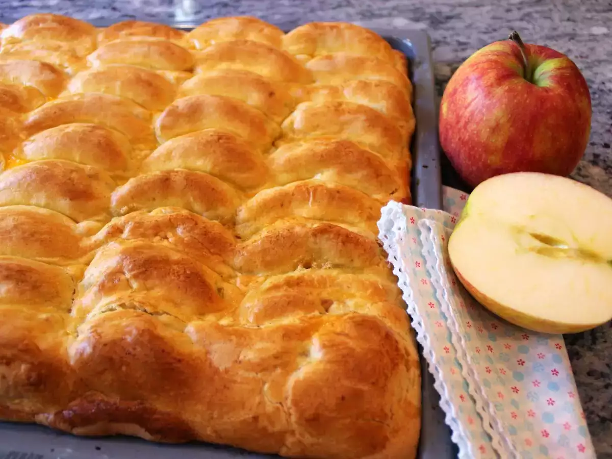 Opa Theo´s gedeckter Apfelkuchen