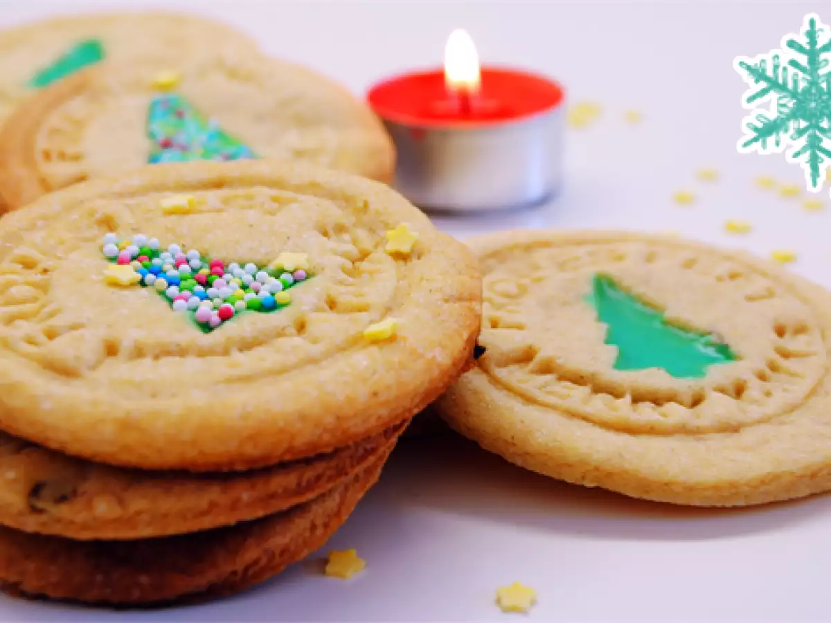 Orangen - Vanilleplätzchen