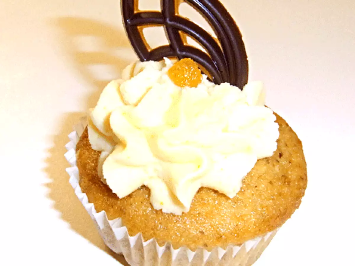 Orangen-Zitronen Cupcake