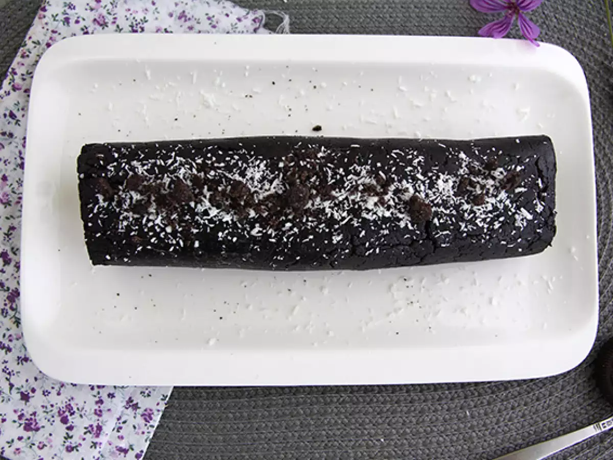 Oreo-Rolle ohne Backen : einfaches Dessert mit Schokolade - foto 5