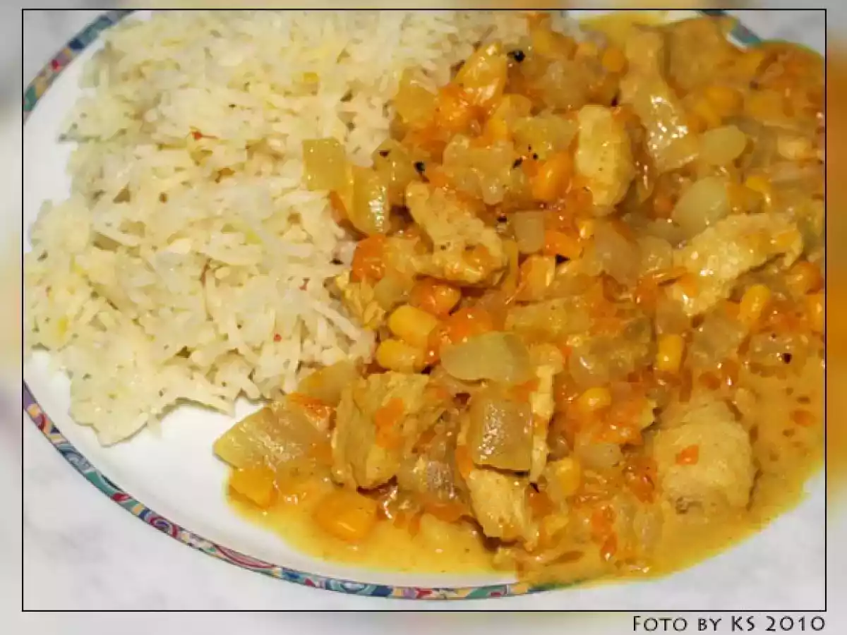 Orientalisches Puten-Curry