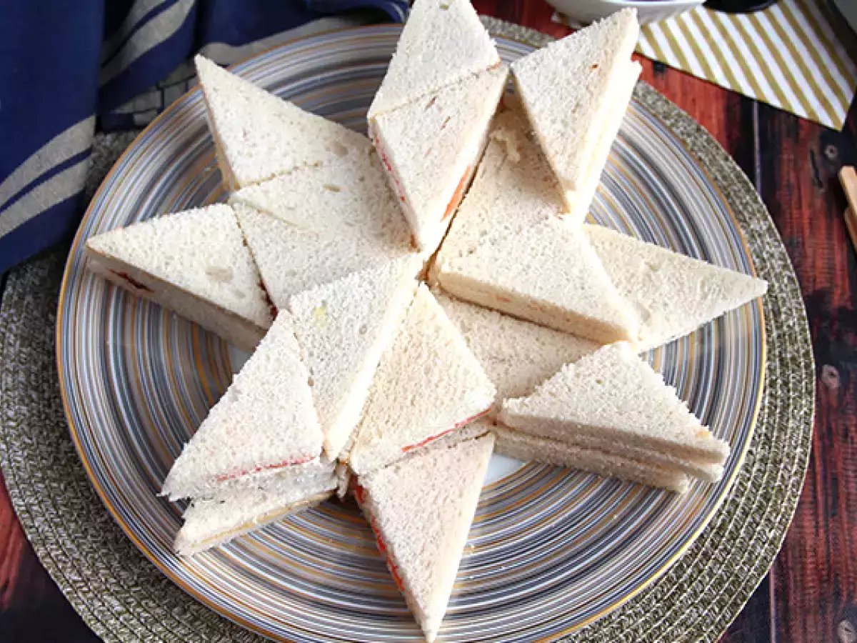 Origami-Stern-Überraschungsbrot - foto 2