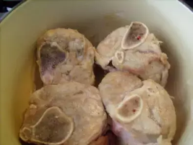 Osso Bucco vom Schweinchen mit Gremolata