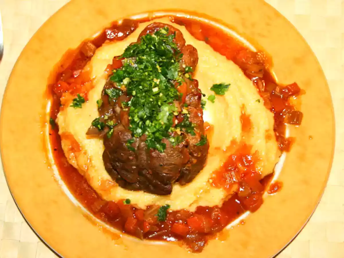 Ossobuco auf Polenta
