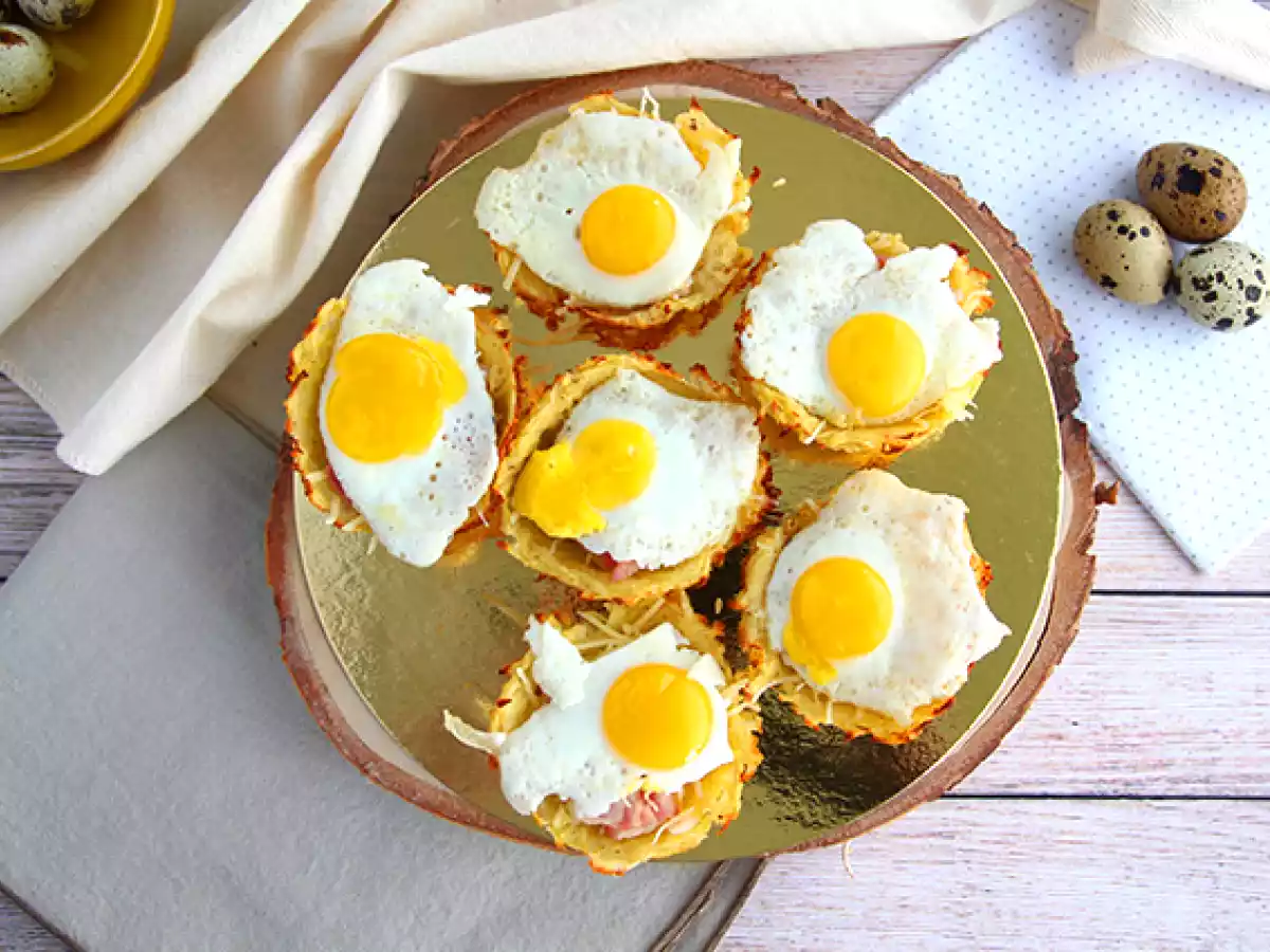 Osternester aus Kartoffeln - foto 3