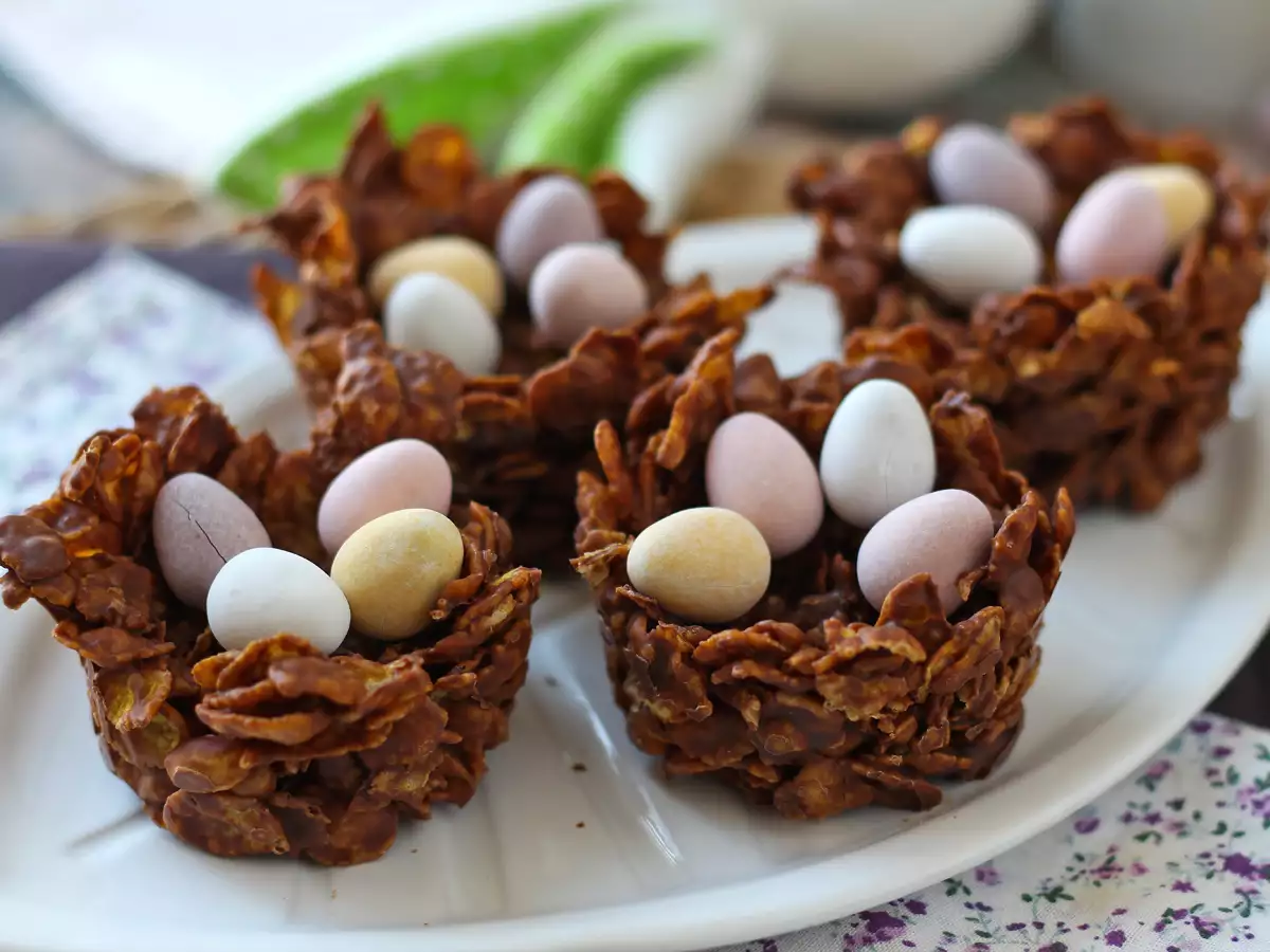 Osternester aus Schoko-Crossies - foto 2
