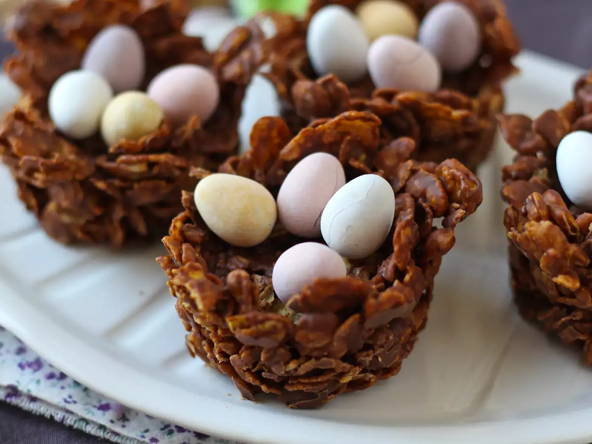 Osternester aus Schoko-Crossies - foto 3