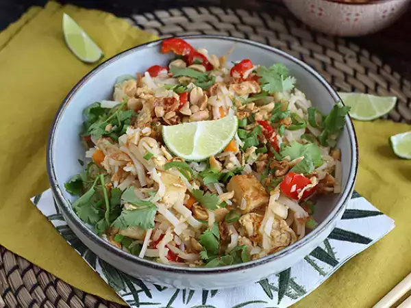 Rezept Pad thai mit tofu