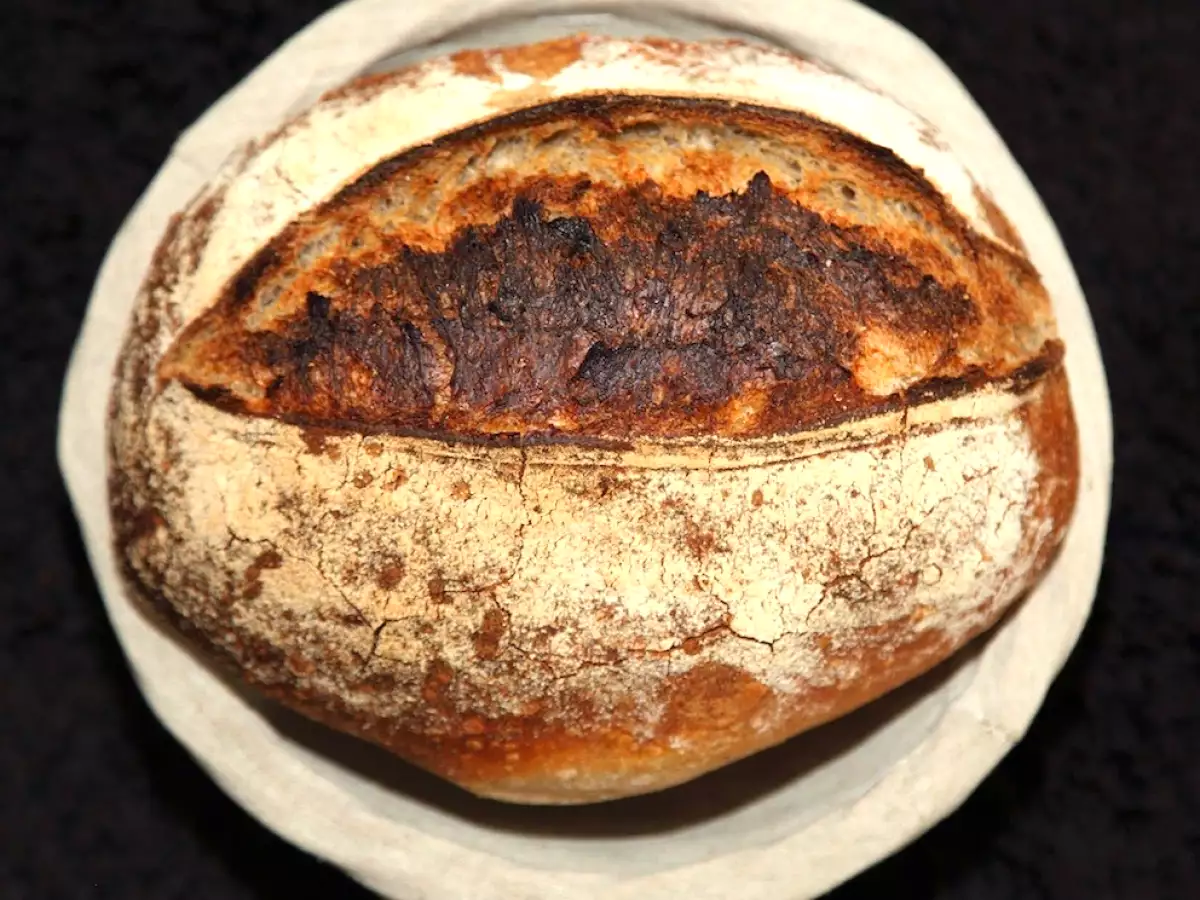 Pain au deux levain