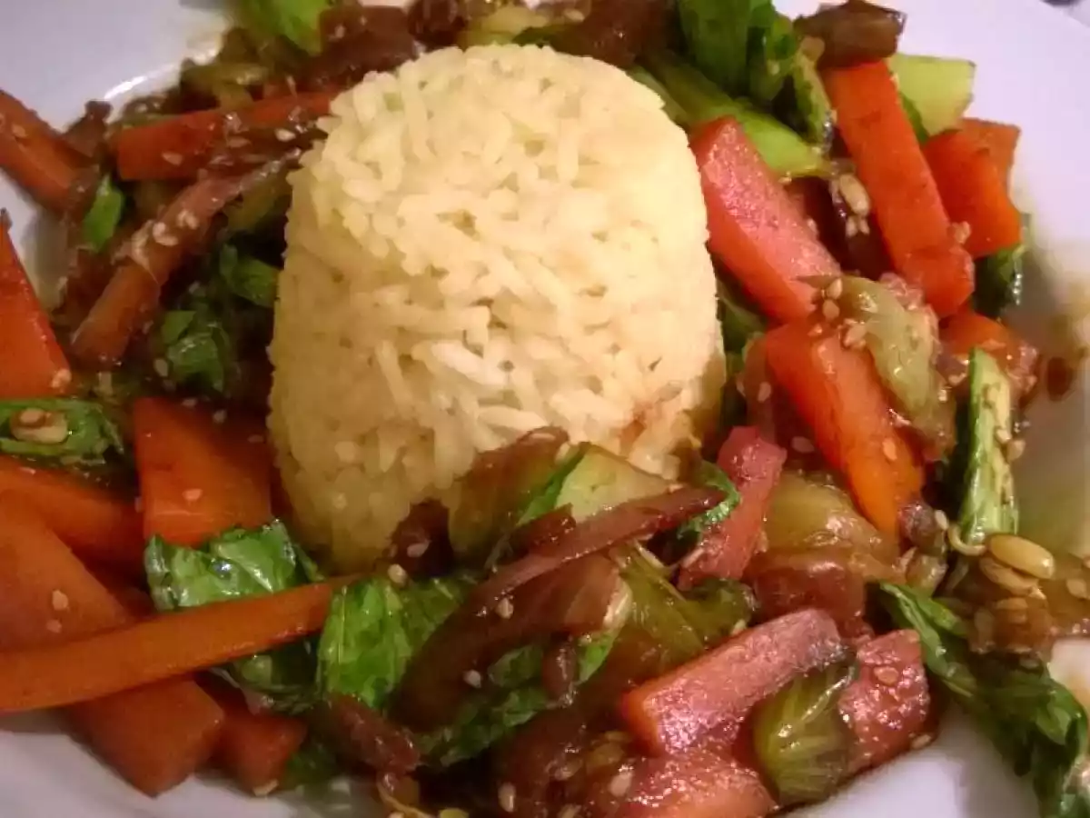 PAK CHOI - GEMÜSEPFANNE Vegan ganz ohne Attila....