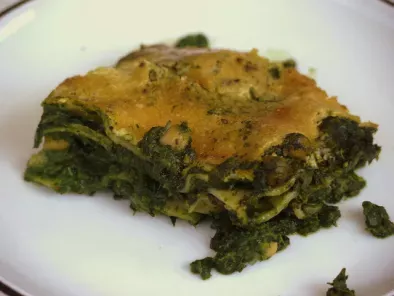 Palak Chana - Spinat Kichererbsen Lasagne indisch inspiriert (V)