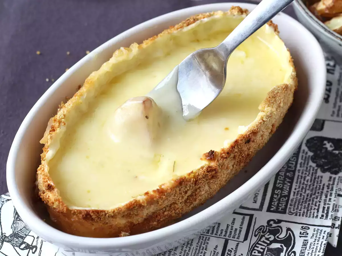 Panierte Götterspeise mit Airfryer-Granulatkartoffeln - foto 3