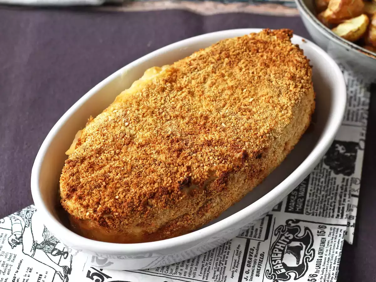 Panierte Götterspeise mit Airfryer-Granulatkartoffeln - foto 7