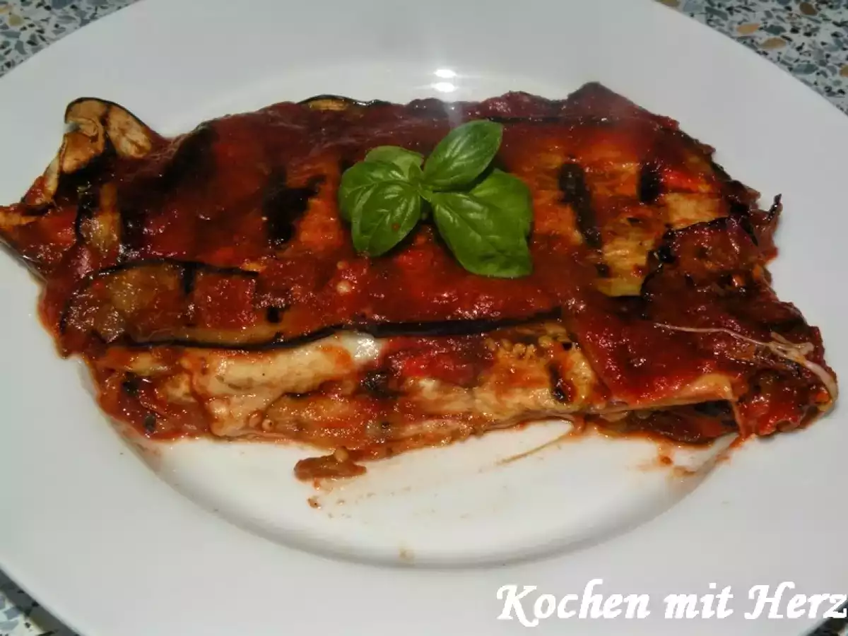 Parmigiana di melanzane grigliate