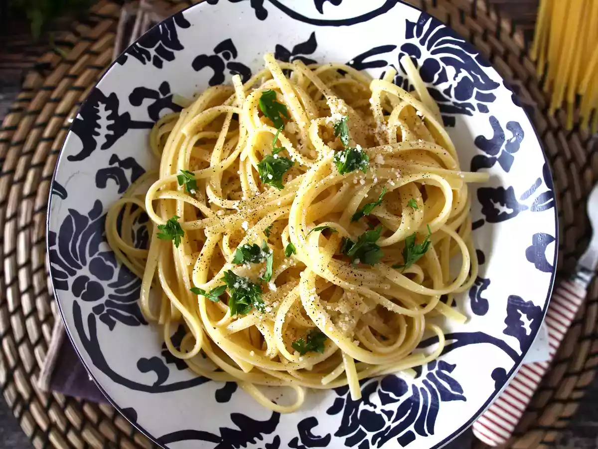 Pasta al limone - Pasta mit Zitrone (Ihr zukünftiges Lieblingsgericht!) - foto 2