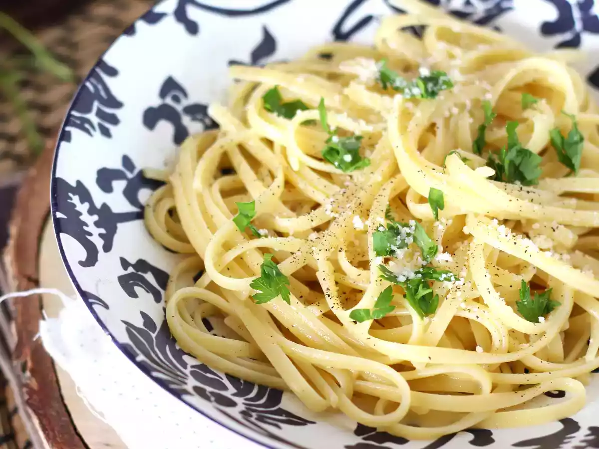 Pasta al limone - Pasta mit Zitrone (Ihr zukünftiges Lieblingsgericht!) - foto 3